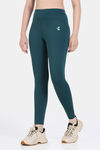 Zelocity Quick Dry Gym Leggings - Deep Teal — thumbnail 2